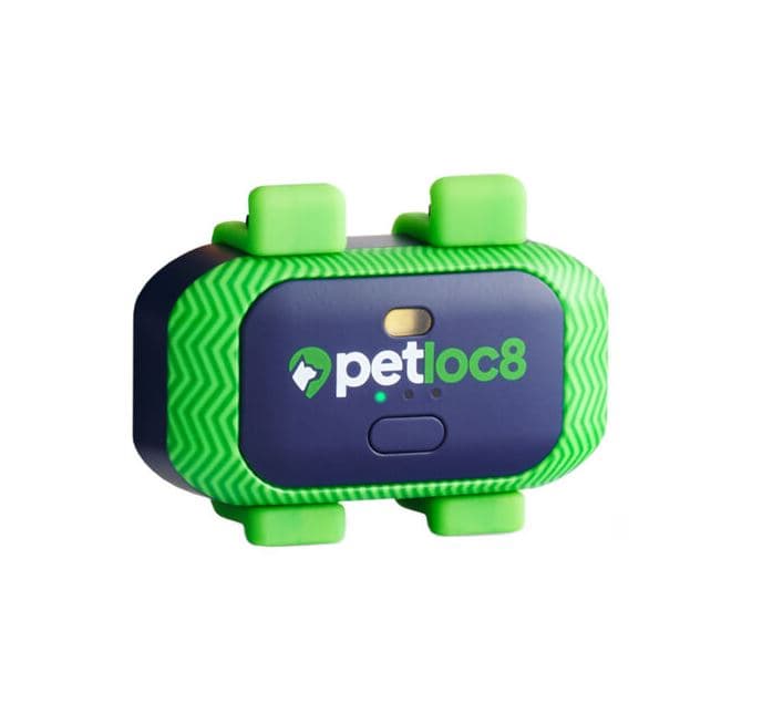 Trackimo Localizador GPS Petloc8 Mini 4G para perros y gatos pequeños